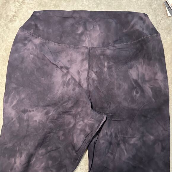 NEW Glyder Pure Jogger Legging Women Sz XL Black Tie Dye Pockets Gym Athleisure - Picture 5 of 13